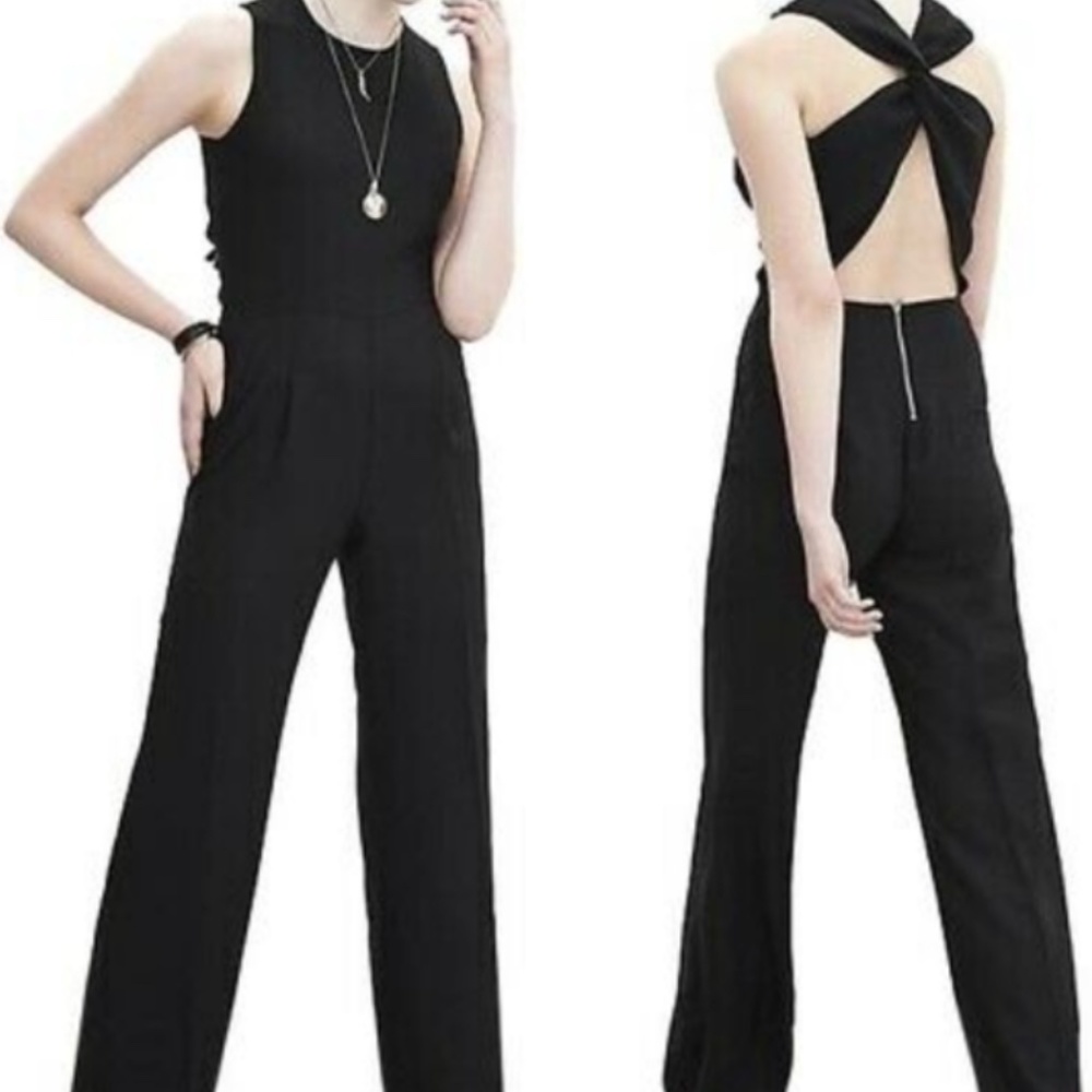 Banana Republic Twist Back Jumpsuit